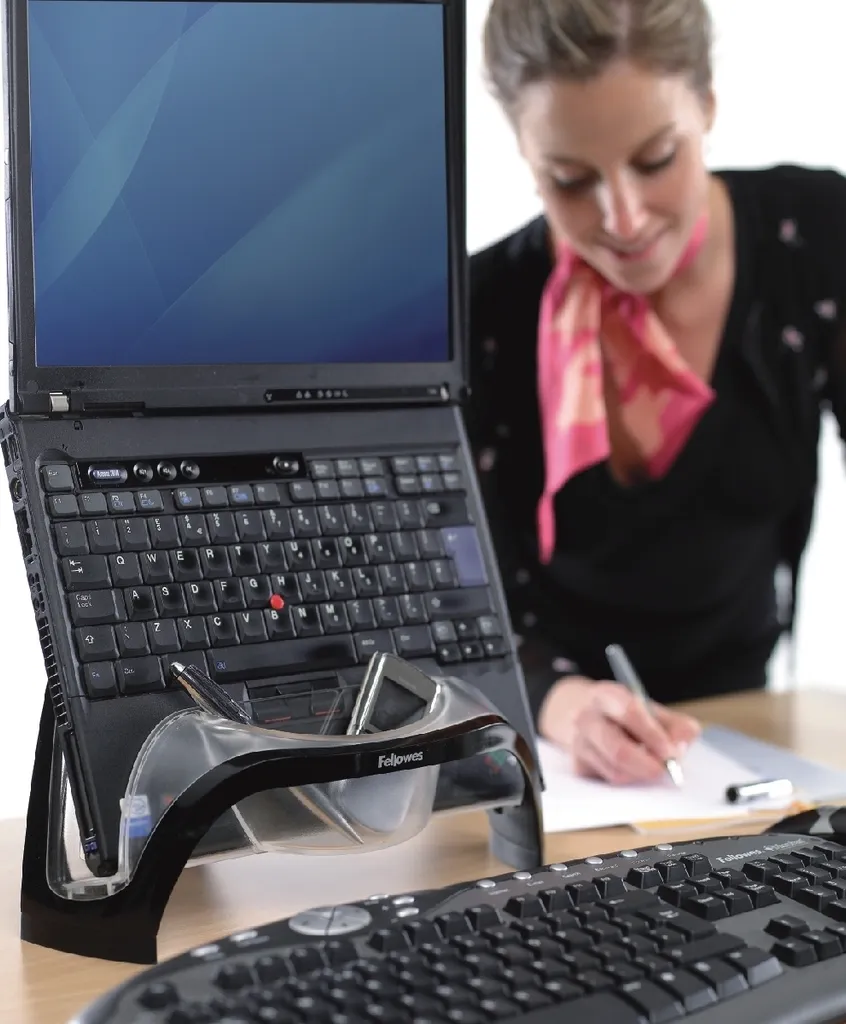 Fellowes Smart Suites Support ventilé pour ordinateur portable - Noir