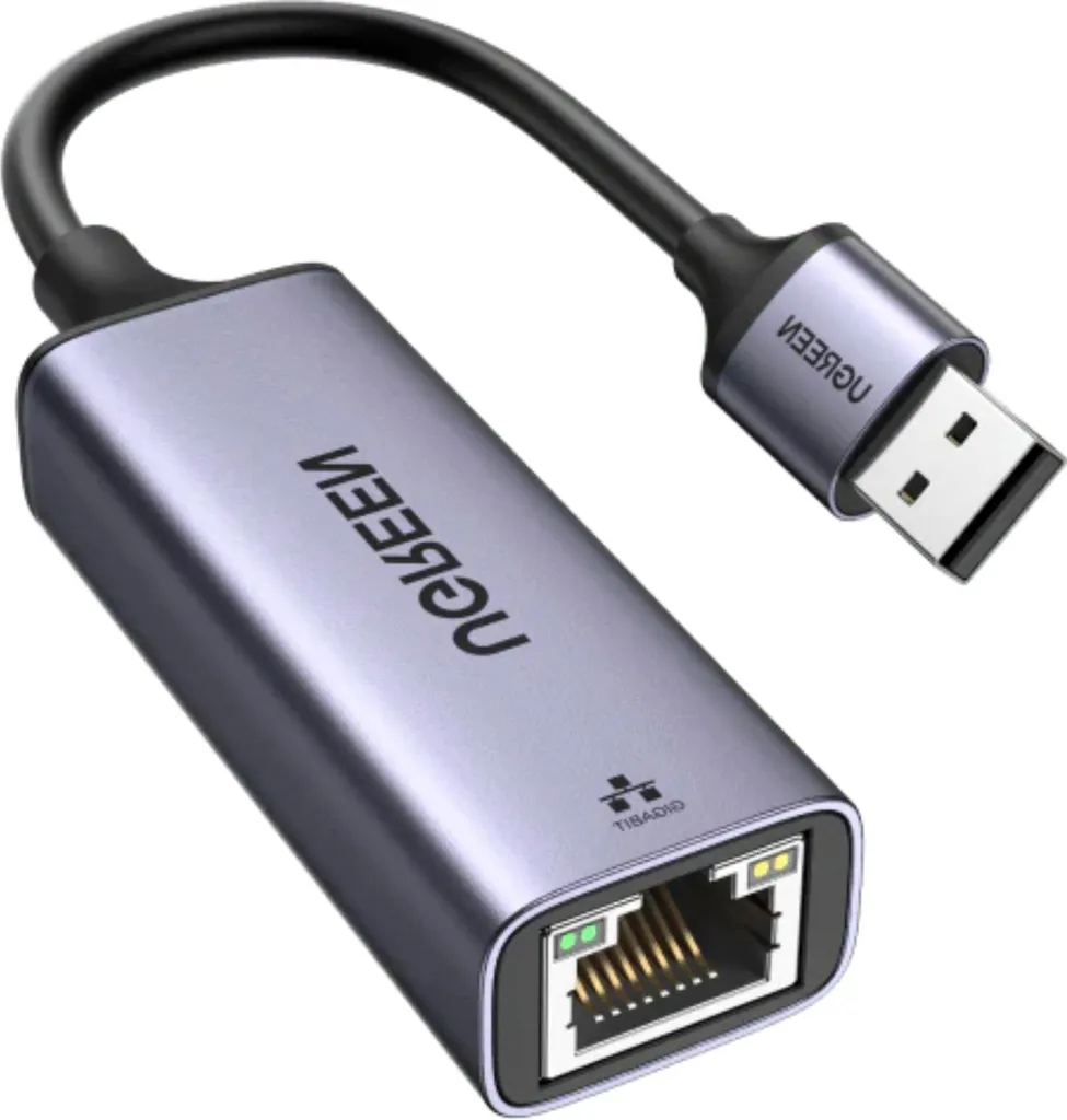 Adattatore LAN USB 3.0 UGREEN Gigabit per Nintendo Switch e Gaming PC