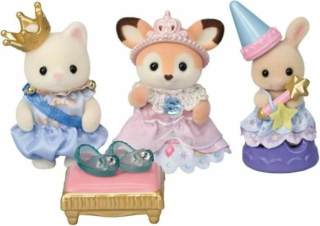 Sylvanian Families Nursery Princess avec Accessoires Royaux Colorés