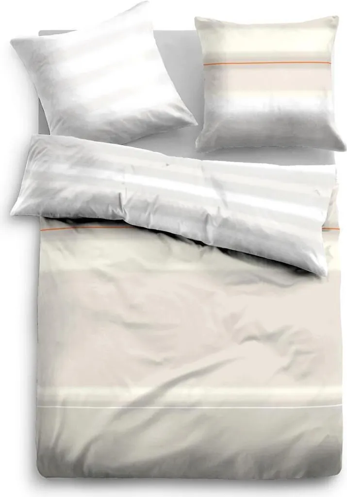 Biancheria da Letto Tom Tailor Satin 155x220 Multicolor Sand - 1