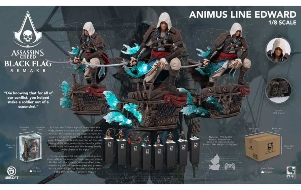 Soška Assassin’s Creed 1/8 Animus Edward Obrázek produktu 