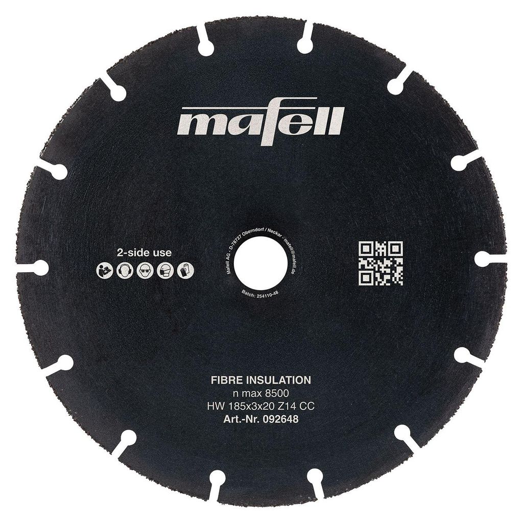 Lame de scie Mafell KSB-FI 185, HW, 185 x 3 x 20 mm, Z14 | Image du produit 
