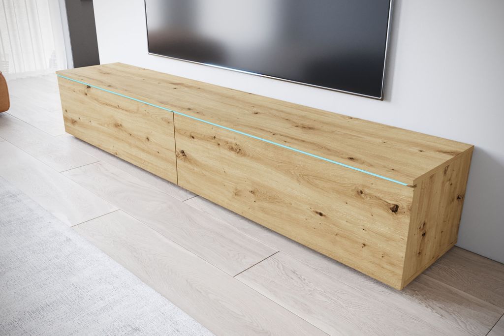 TV stolek CERIEE 180 - dub artisan Obrázek produktu 
