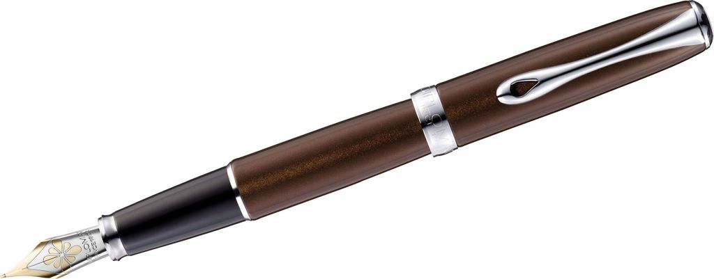 Füllhalter Excellence A2 Marrakesh chrom 14 kt EF
