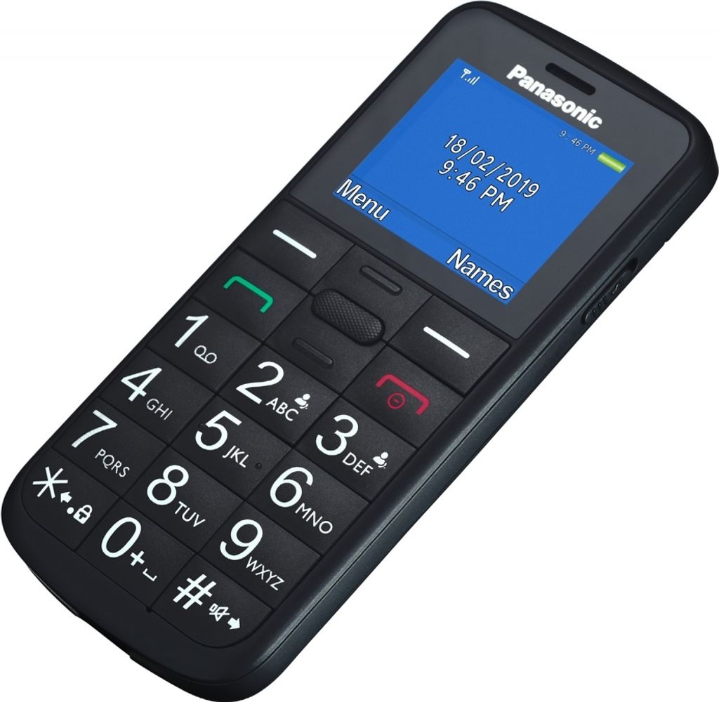 Panasonic KX-TU110 4,5 cm (1.77 Zoll) Schwarz Produktbild