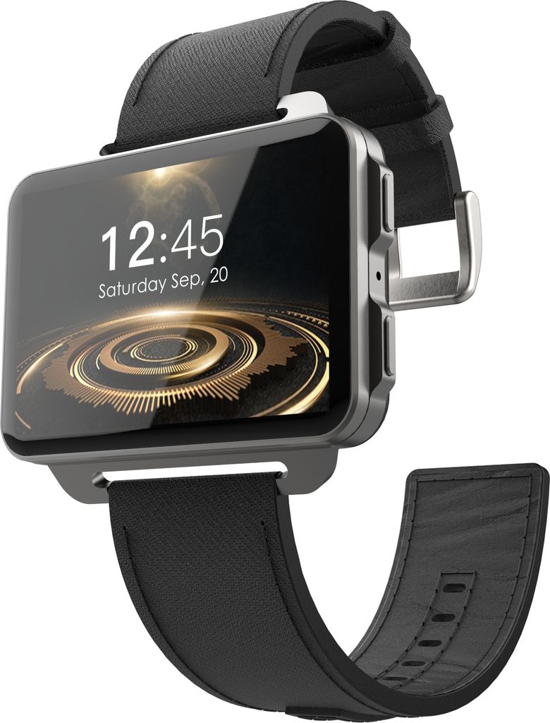 Montre intelligente LEMFO LEM4 Pro 3G Originale, noire