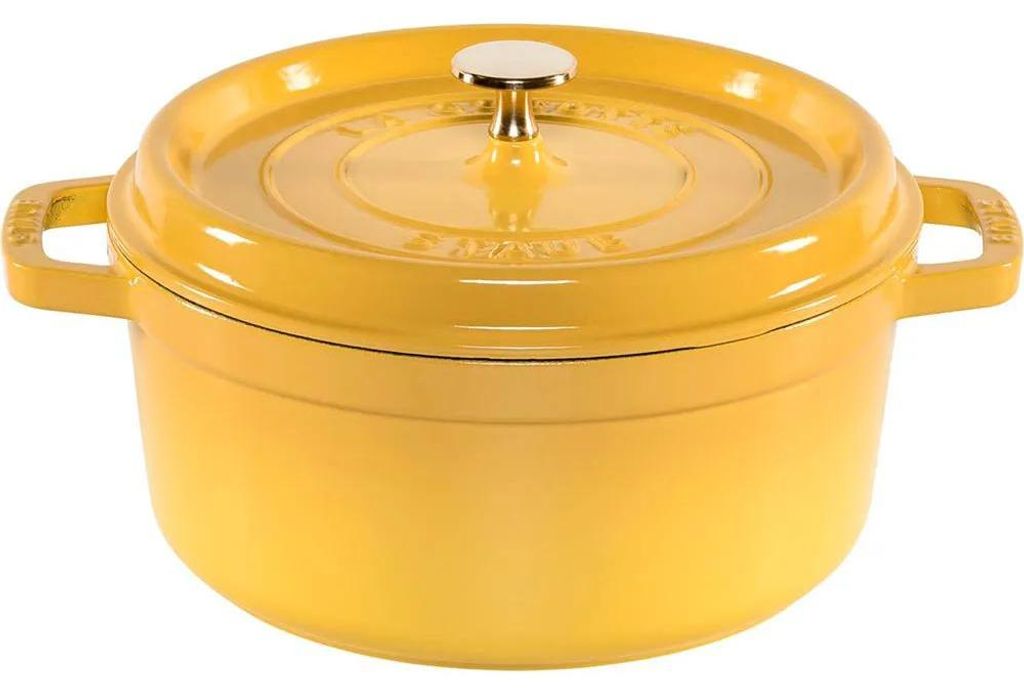 Staub La Cocotte 24cm rund, citron, Gusseisen