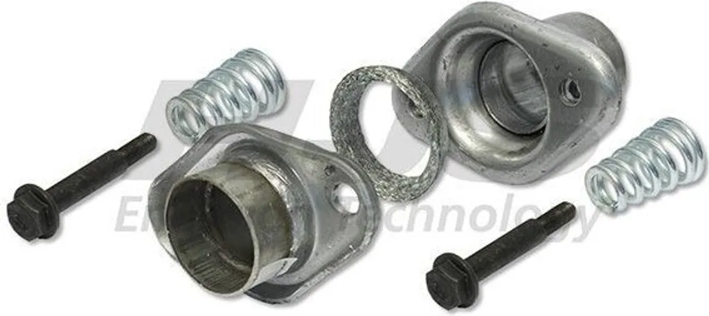 Tuyau d'Échappement avec Bride HJS 91 14 1500 pour Raccordement Étanche