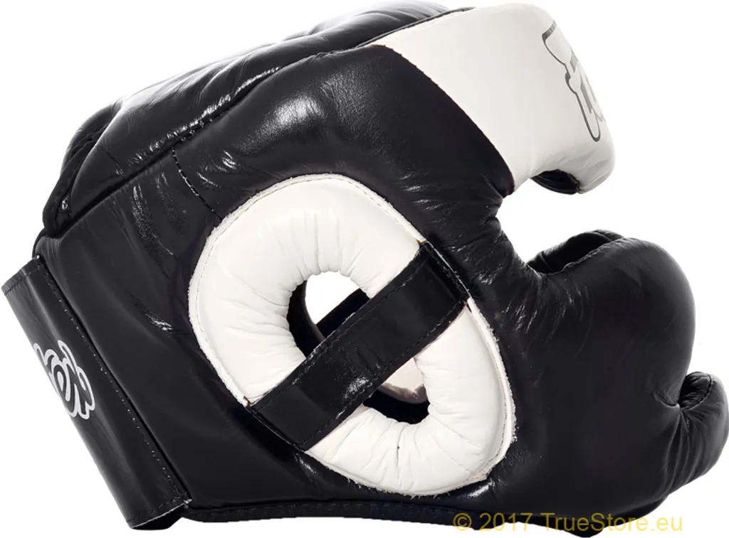 Protection de tête Fairtex HG13F X-Vision Full Cover Noir/Blanc Taille L - 2