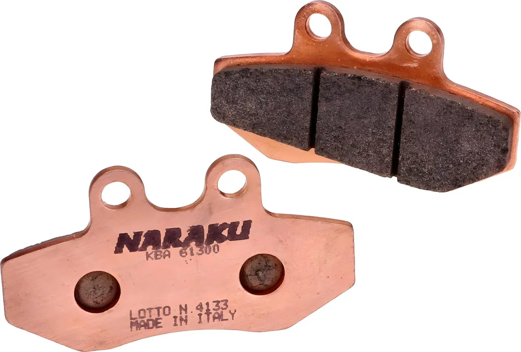 Plaquettes de frein Sinter Naraku : endurance et sécurité pour Aprilia