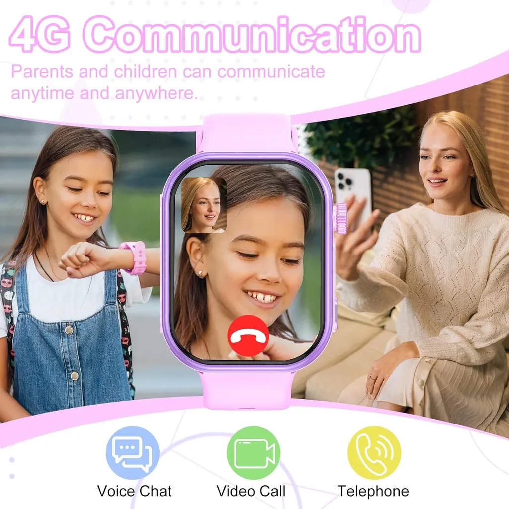 Smartwatch Bambini GPS 4G: Sicurezza e Divertimento al Polso - 6