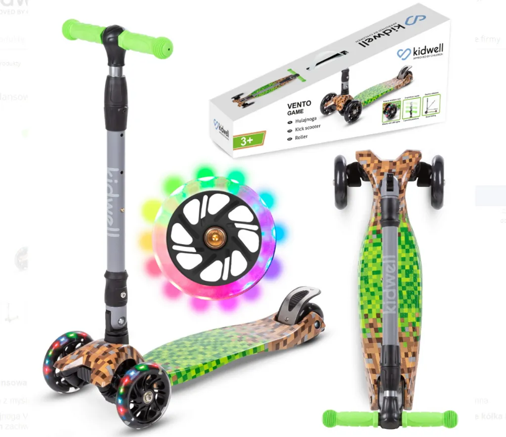 Trottinette stable enfant COIL VENTO pour apprendre l'équilibre sans peur
