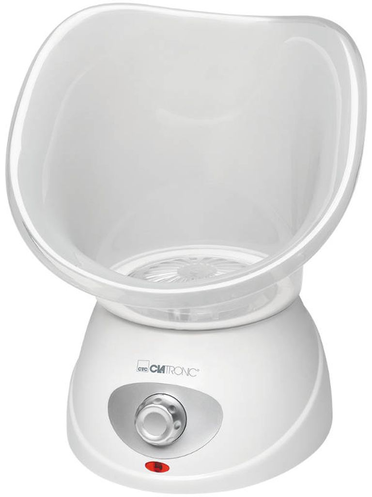 Clatronic GS 3656 weiß-grau Gesichtssauna Beauty und Produktbild 
