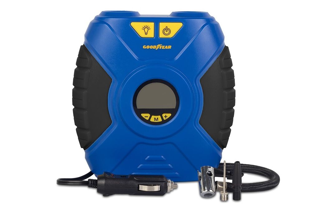 Goodyear Luftkompressor für Zigarettenanzünder tragbar digital 90PSI GOD0020