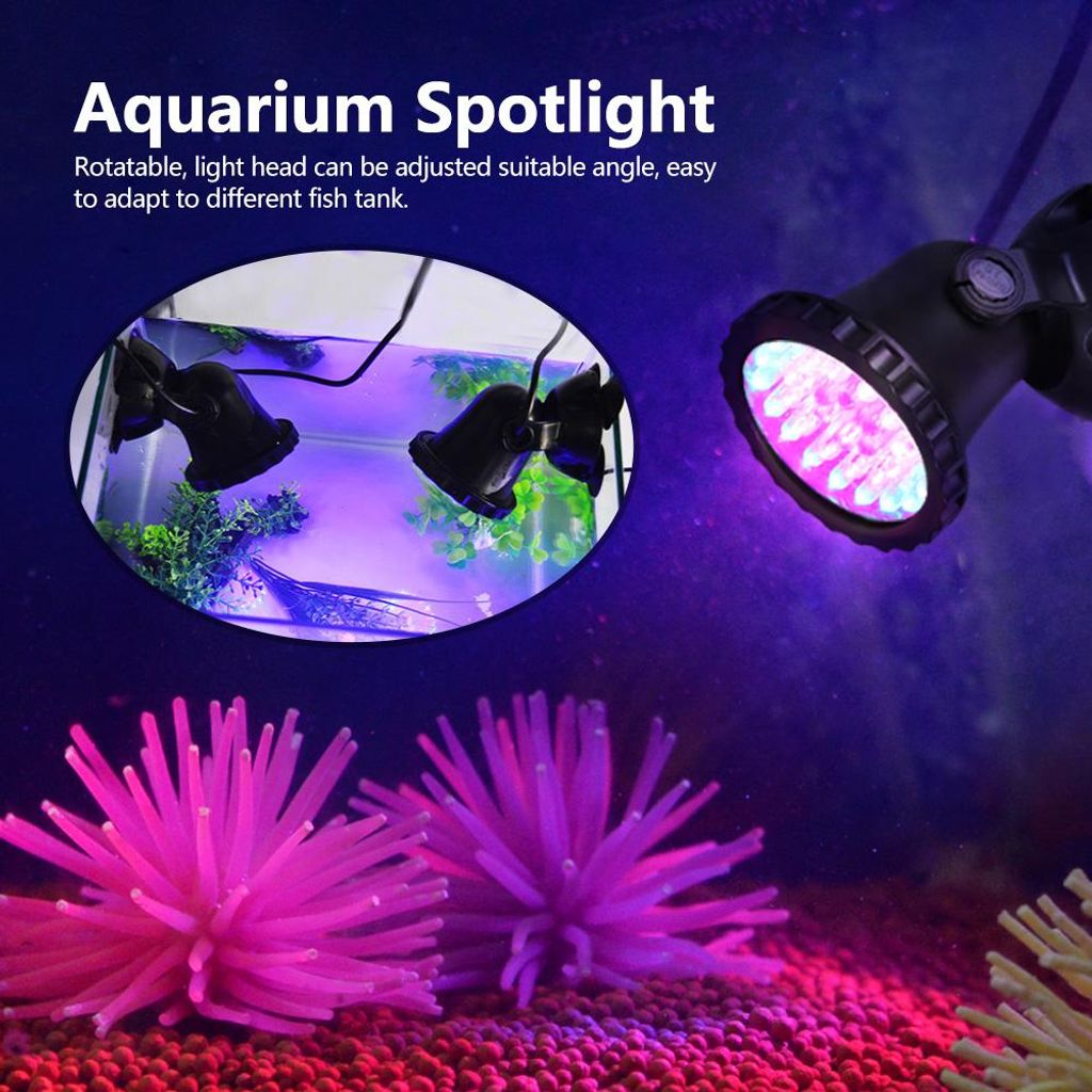 Unterwasserbeleuchtung Unterwasserleuchte Strahler Aquarium Licht Wasserdichtes IP 68 LED Unterwasser Strahler mit Fernbedienung fr Wasser Garten T...