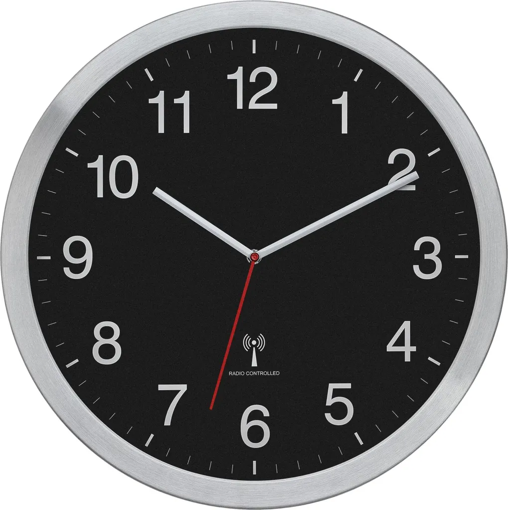 Horloge de bureau précise TFA 60.3545.01 pour gestion du temps pro
