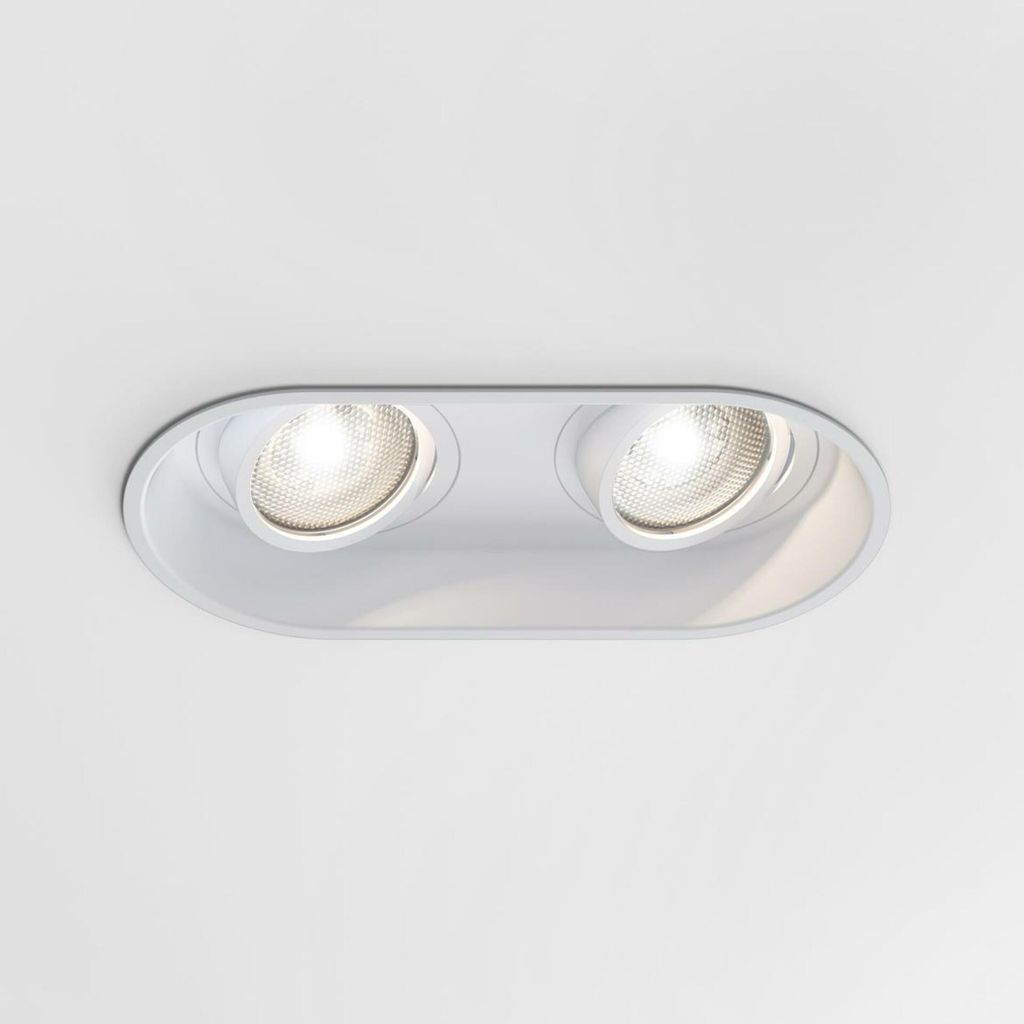 ASTRO Minima Round Twin Einbauleuchte, verstellbar, 2x6W Produktbild 