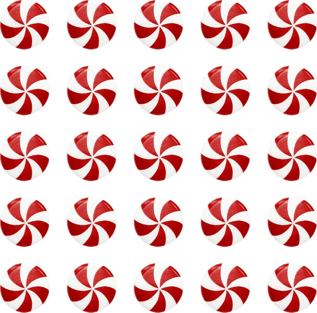 Kürbis-Türknauf-Abdeckungen, Halloween-Weihnachts-Schrankgriffe, rot-weißes Wirbel-Bonbon-Design, Schrankgriffe, einfach anzubringen, Weihnachts...