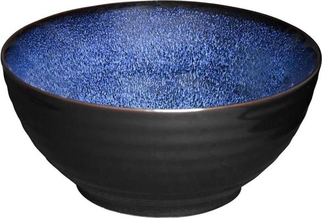 Olympia Luna Mitternachtsblaue Schalen mit Fuß 205mm (4er-Pack)