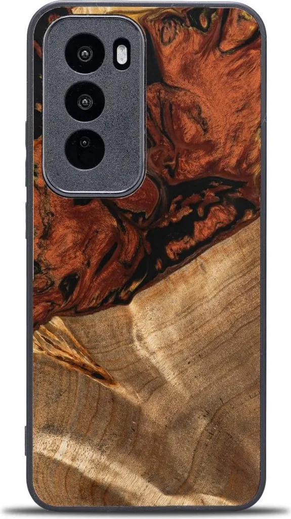 Cover Fuoco Bewood per Oppo Reno 12 5G - L'Anima della Natura
