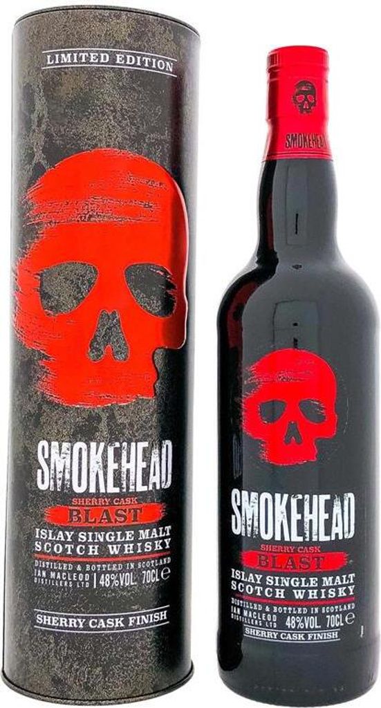 Smokehead Sherry Cask Blast 700ml 48% Vol. Produktbild 