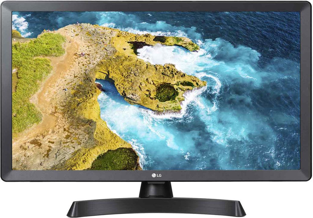 LG Monitor TV Smart 23,6" HD webOS 22 Wi-Fi Bluetooth Nero 24TQ510S