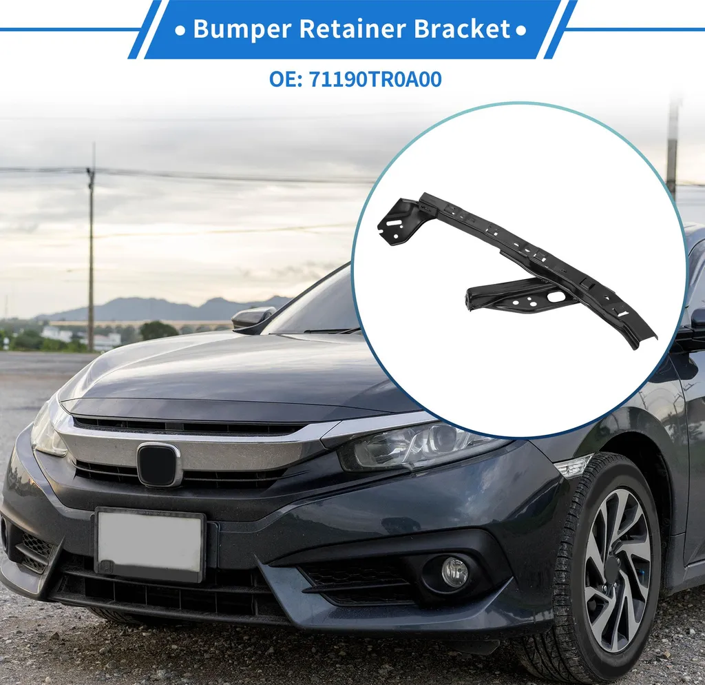 Support Fixation Pare-Chocs pour Réparation Honda Civic 2012-2015
