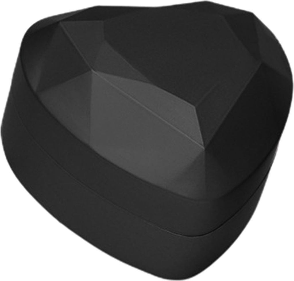 Ringbox in Herzform mit LED-Licht, tragbares Ringetui im Taschenformat für Heiratsantrag, Verlobung, Hochzeit
