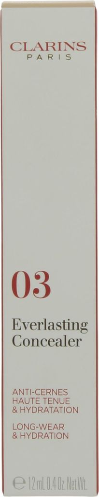 Clarins Everlasting Concealer 03 Medium Deep 12ml Imagen del producto 