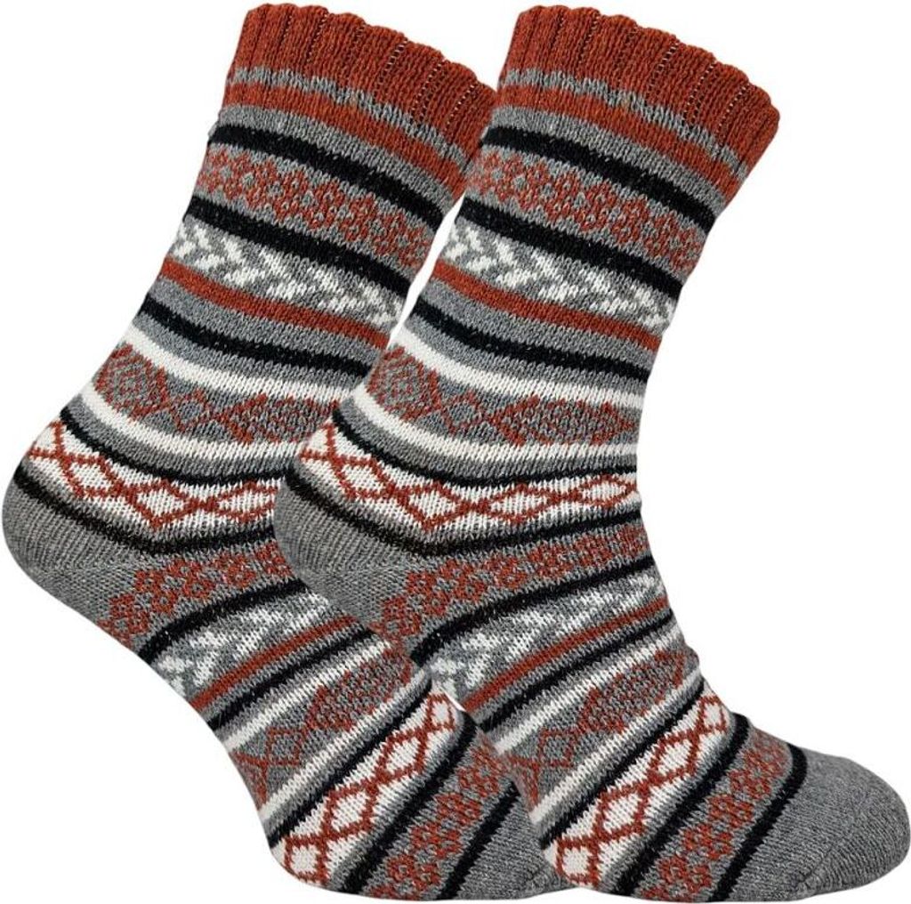 Herren Socken 4 Paar Angora Thermo Warme Alltagssocken Produktbild 3