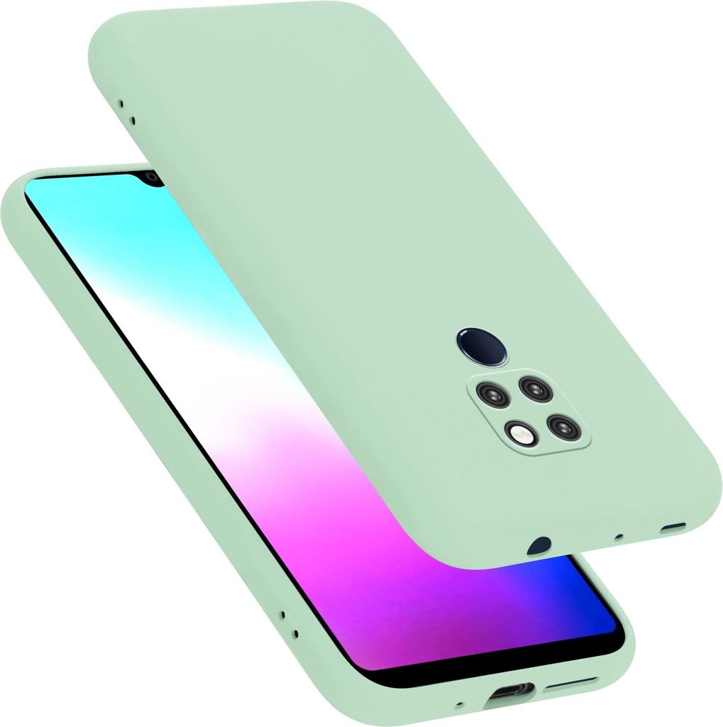 Cadorabo Schutzhülle für Huawei MATE 20 Hülle in Grün Handyhülle Case Cover TPU Etui