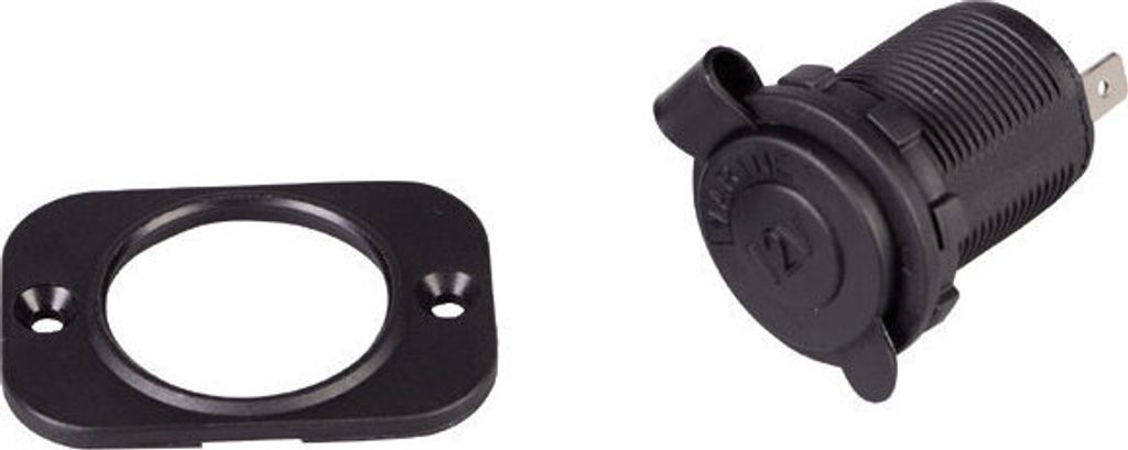 Talamex 12V Socket Round Stikforbindelse