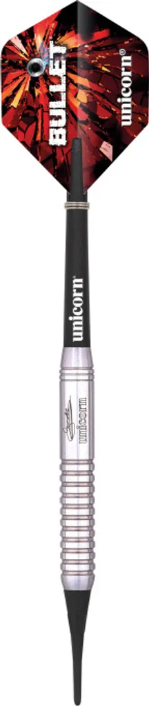 Fléchettes 17g Gary Anderson Bullet : Finis les Rebondis sur la Cible