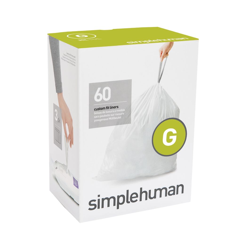 kosz na śmieci simplehuman opakowanie 60 sztuk KOD G 30 Zdjęcie produktu 