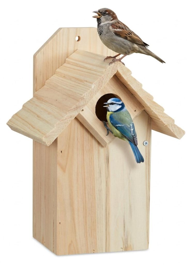 relaxdays Nistkasten aus Holz