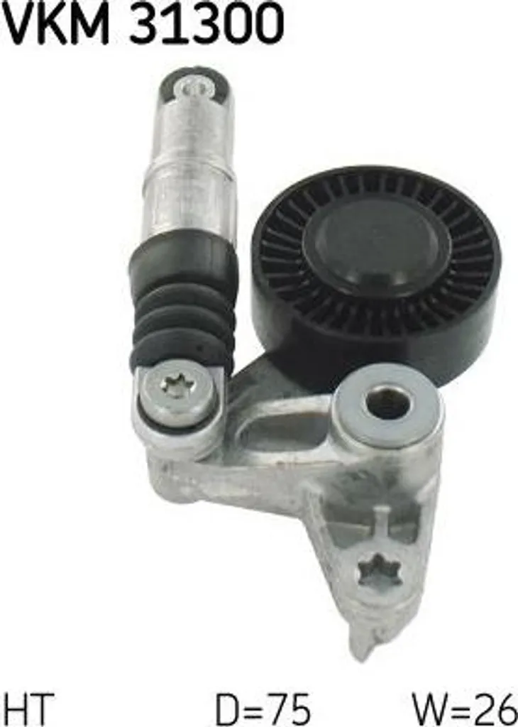 Galet Tendeur de Courroie pour Audi A6 A4 Q5 Q7 et VW Touareg SKF