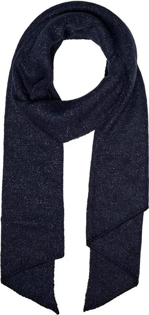 Pieces Pyron Sciarpa Lunga Blu Donna - Accessorio Invernale Elegante