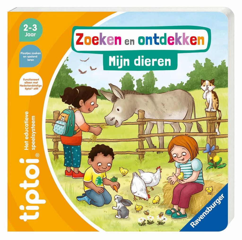 Ravensburger tiptoi Buchsuche und entdecke meine Tiere