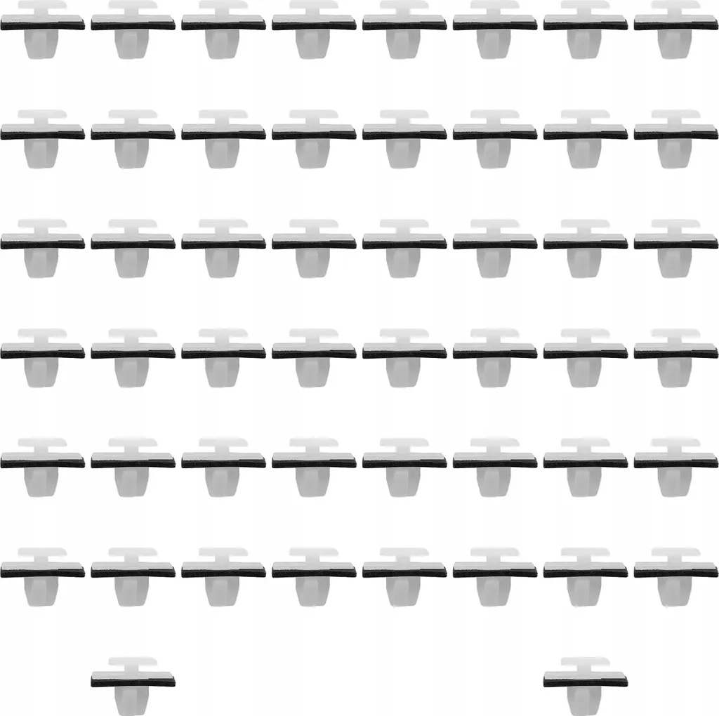 Clips de fixation nylon pour bas de caisse Hyundai Kia - Pack de 50