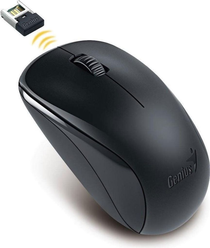 Genius NX-7000 / Büro / Optisch / 1200 DPI / Kabellos USB / Schwarz