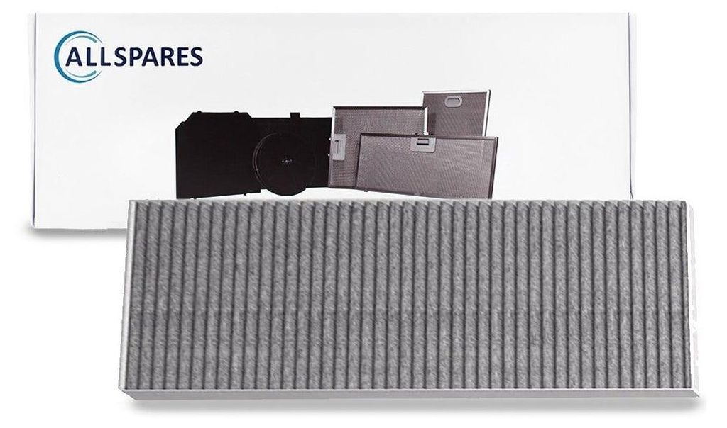 AllSpares Aktivkohlefilter XBOGF für Dampfbackofen geeignet Produktbild 