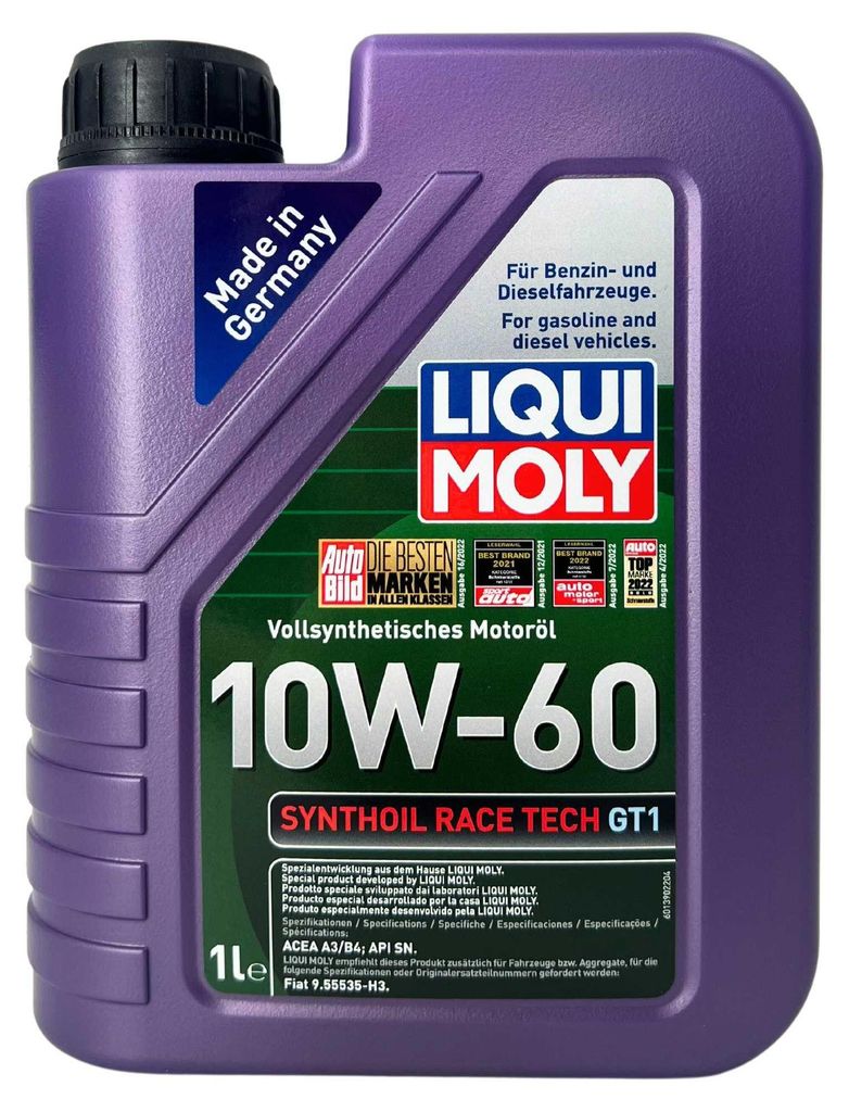 Liqui Moly Synthoil Race Tech GT1 10W-60 1 Liter (1390) Produktbild 