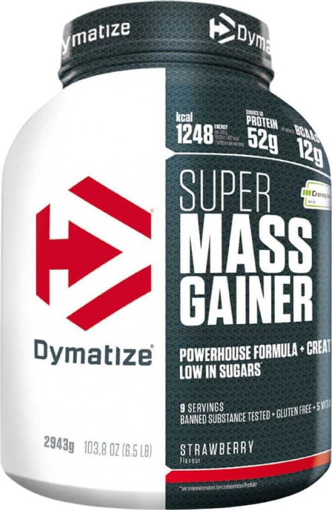 Dymatize Super Mass Gainer (2943g) Strawberry - Produktbild 