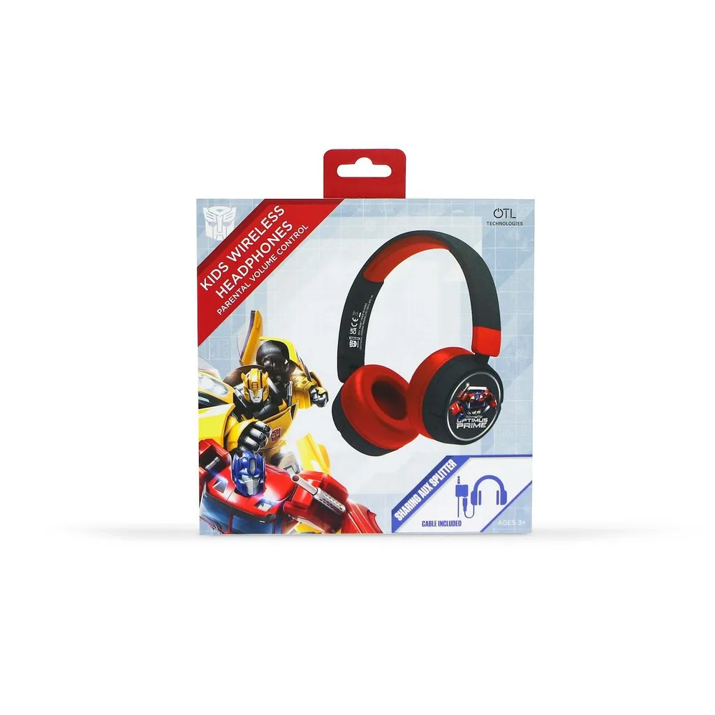 Écouteurs Bluetooth Junior Transformers avec Limitation de Volume Sonore - 2