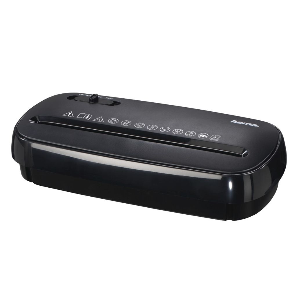 hama Basic S6 Aktenvernichter mit Streifenschnitt P-2, 6 Produktbild 4