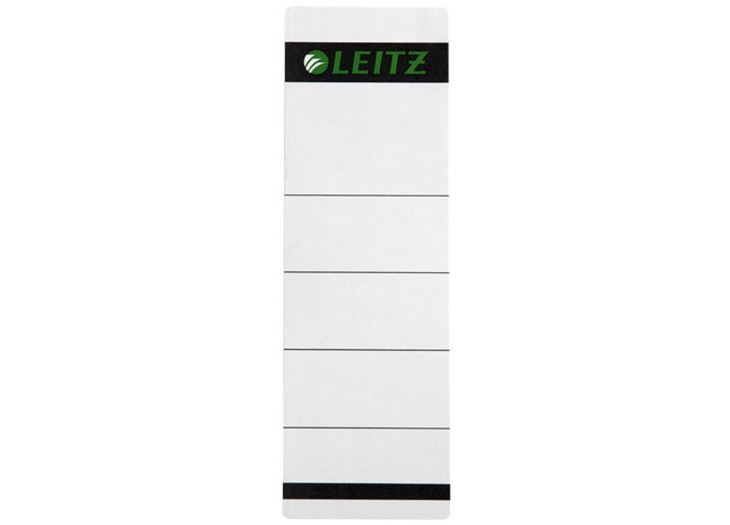 Etykieta na akta Leitz 16420085 krótki/szeroki papier szary Zdjęcie produktu 