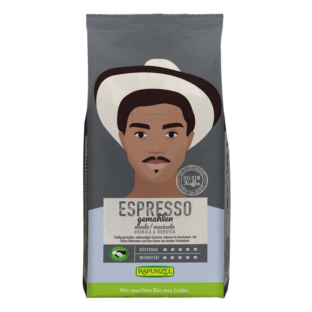 KAWA MIELONA ARABICA/ROBUSTA ESPRESSO FAIRTRADE  250 g – Produktbild 