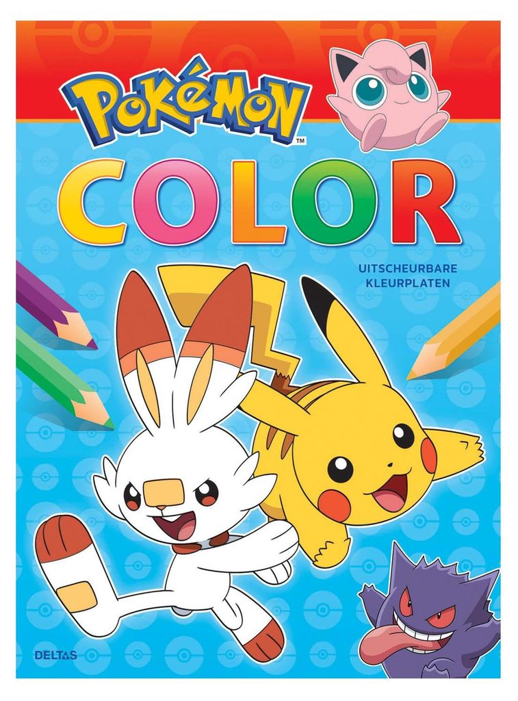 Omalovánky Pokémon | 1 kus Obrázek produktu 