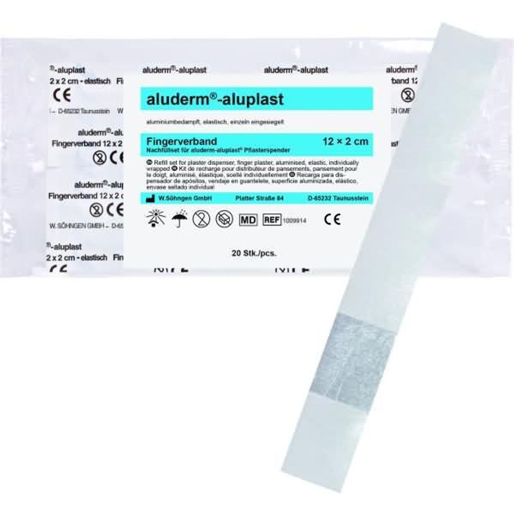 Söhngen Fingerpflaster 1009914 weiß - 20 Stück Produktbild 