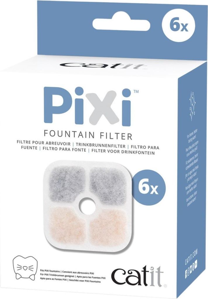 Catit Pixi Trinkbrunnen-Filter, 6er-Pack Produktbild 